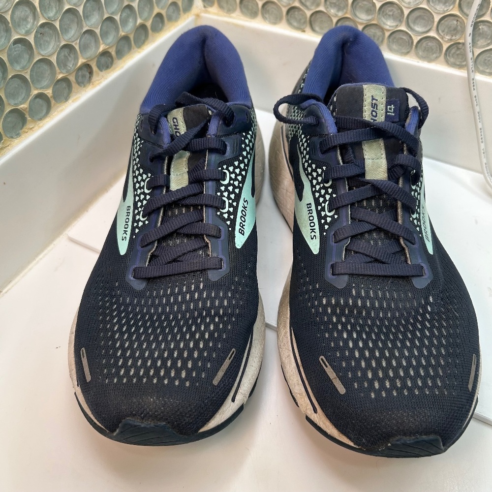 Men's Brooks Ghost 14 Cushioned Running Shoes Size 10